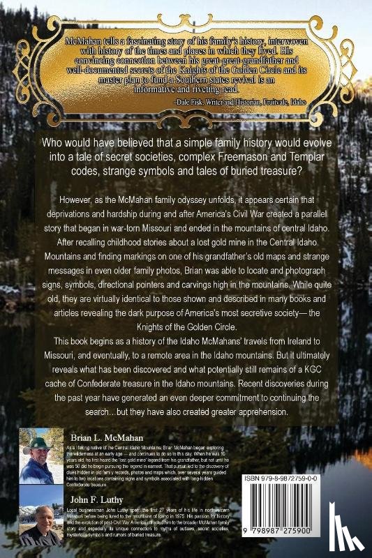 McMahan, Brian L., Luthy, John F. - The Search for Idaho's Civil War Treasure