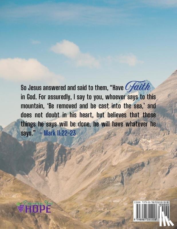 Eyh Books - Mountain Moving Faith Planner