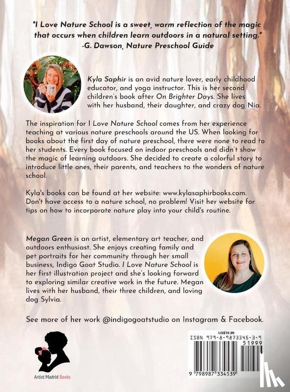 Saphir, Kyla - I Love Nature School