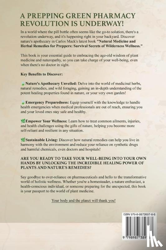 Mack, Carlos - Natural Medicine and Herbal Remedies for Preppers