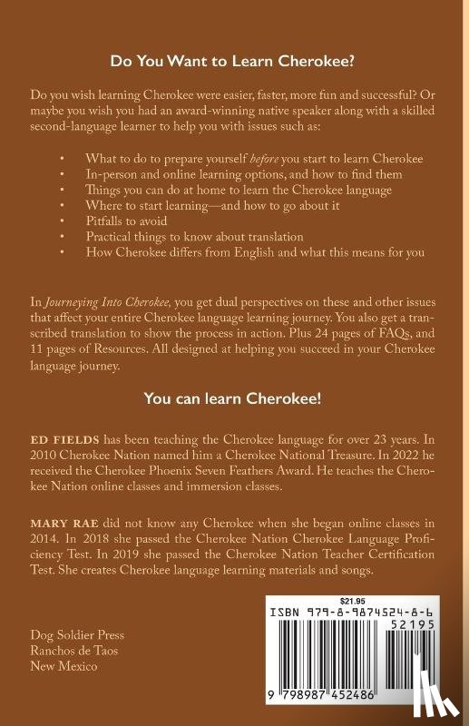 Fields, Ed, Rae, Mary - Journeying Into Cherokee