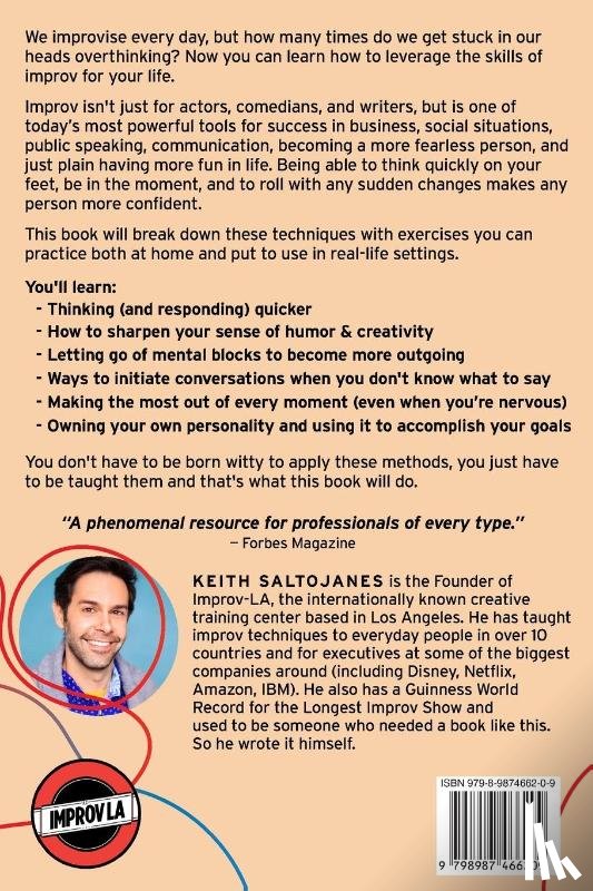 Saltojanes, Keith - The Improv Mindset