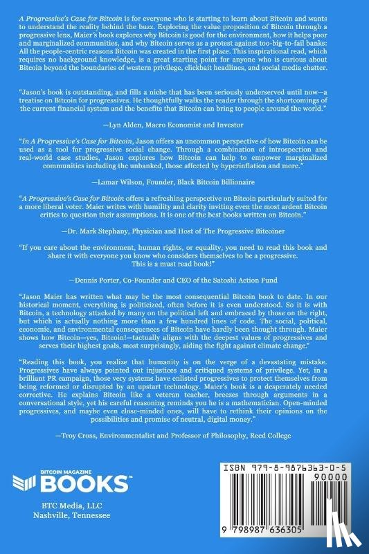 Maier, C. Jason - A Progressive's Case for Bitcoin