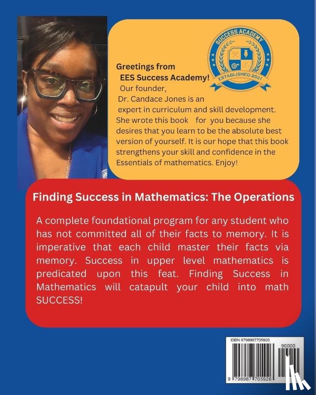 Jones, Candace - Jones, C: Finding Success in Mathematics