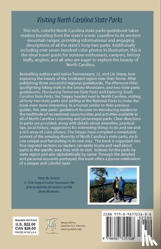 Stepp, J L And Lin - Visiting North Carolina State Parks