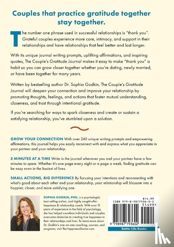 Godkin, Sophia - The Couple's Gratitude Journal