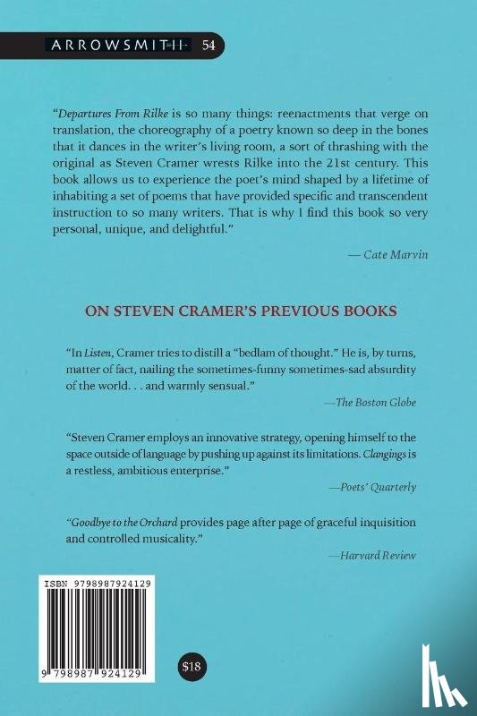 Cramer, Steven - Departures from Rilke