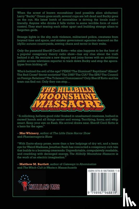 Raab, Jonathan - The Hillbilly Moonshine Massacre
