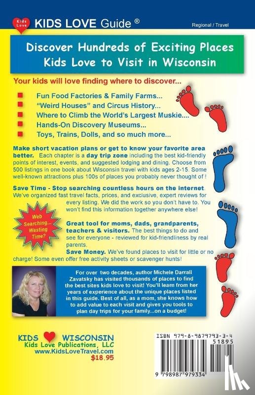 Darrall Zavatsky, Michele - KIDS LOVE WISCONSIN, 4th Edition