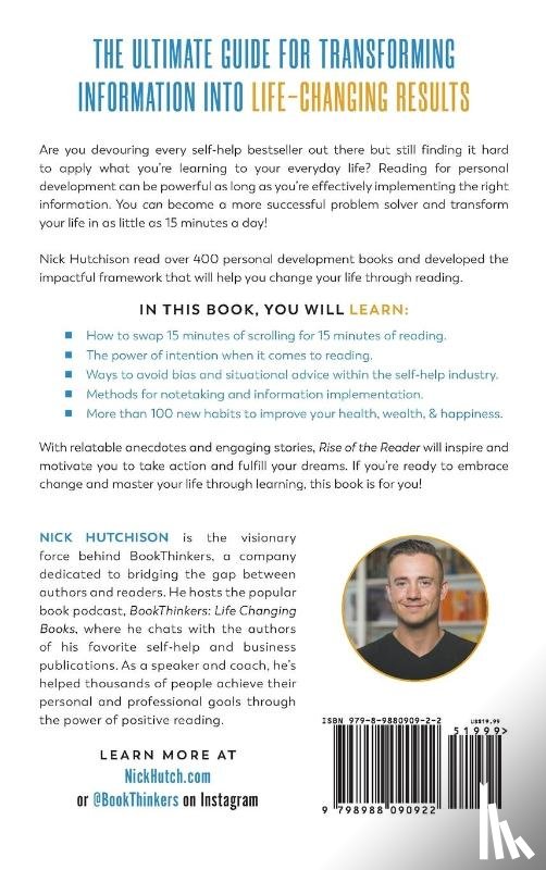 Hutchison, Nick - Rise of the Reader