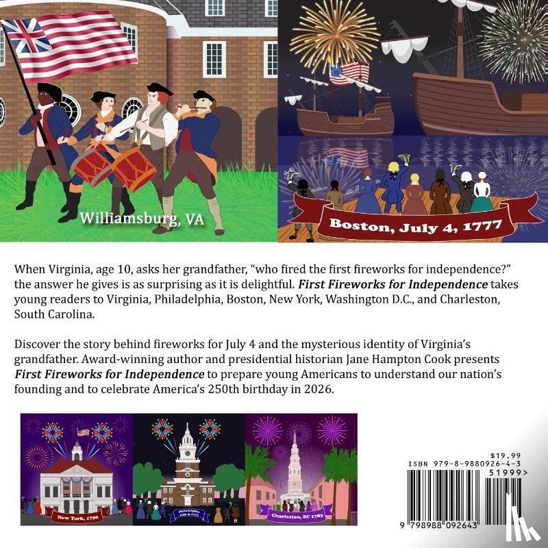 Cook, Jane Hampton - First Fireworks for Independence