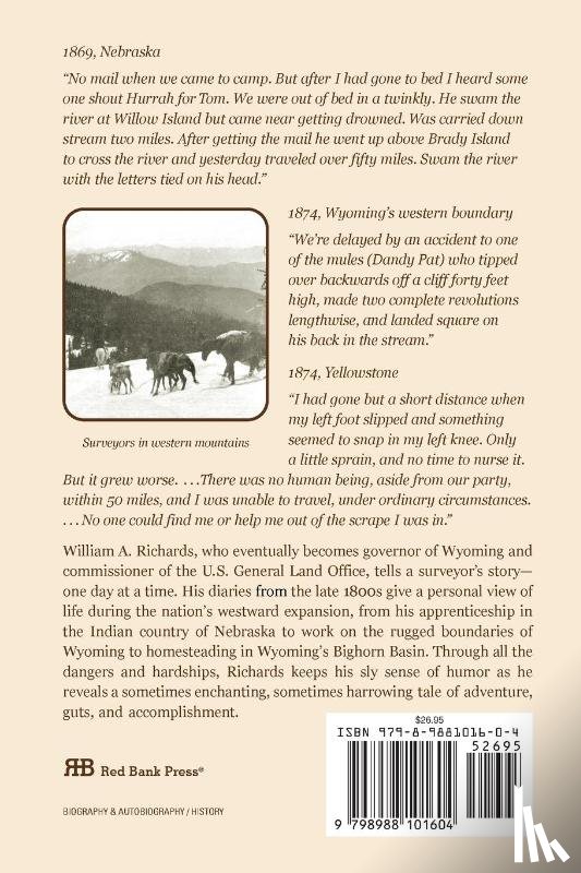 McCreery, Lucia - William A. Richards Diaries of a Frontier Surveyor