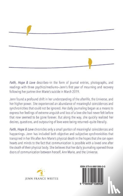 France, Jennifer - Faith, Hope & Love