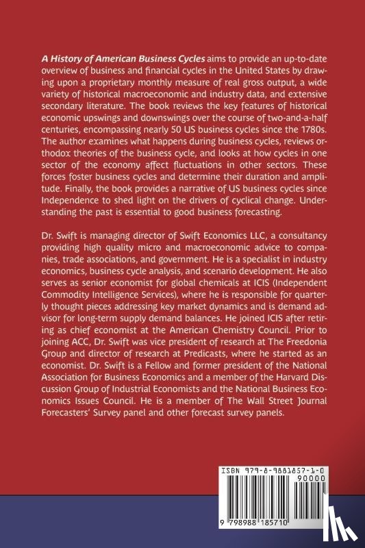Swift, Thomas Kevin - A History of American Business Cycles
