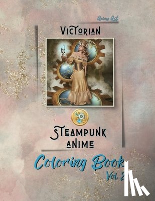 Reads, Miss Claire - Anime Art Victorian Steampunk Anime Coloring Book Vol. 2