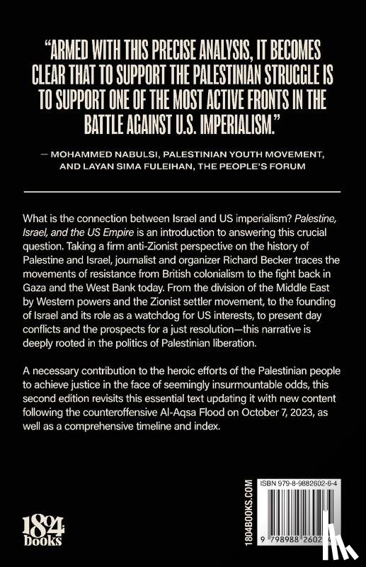 Becker, Richard - Palestine, Israel, and the US Empire