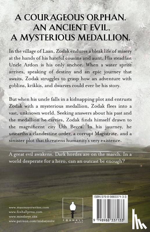 Moyer, Max - Zodak - The Last Shielder