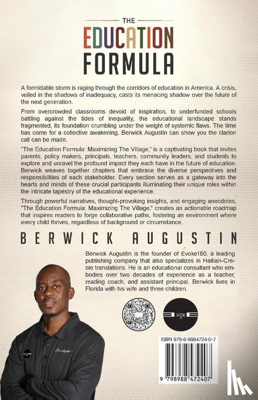 Augustin, Berwick - The Education Formula