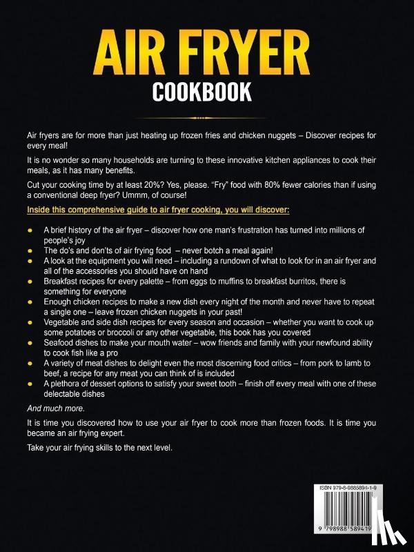 Jacoby, Joy L - AIR FRYER COOKBOOK