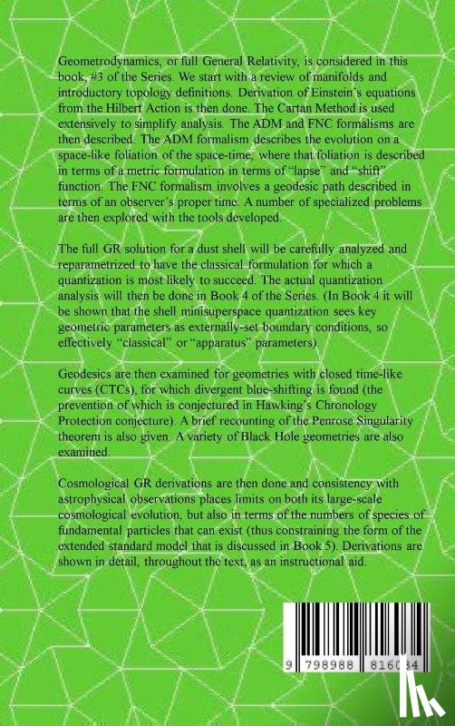 Winters-Hilt, Stephen - The Dynamics of Manifolds