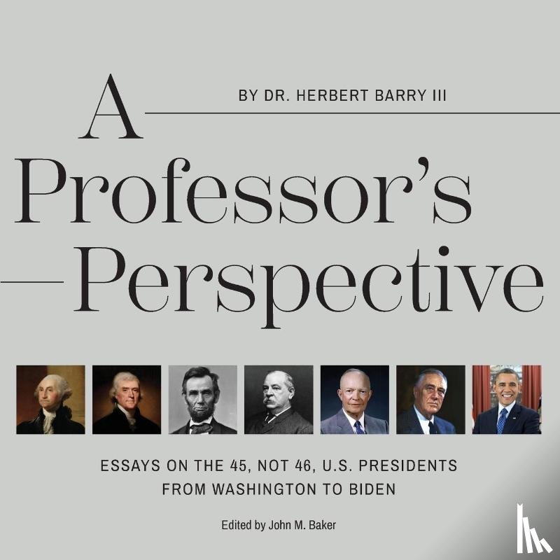 Barry, Herbert - A Professor's Perspective