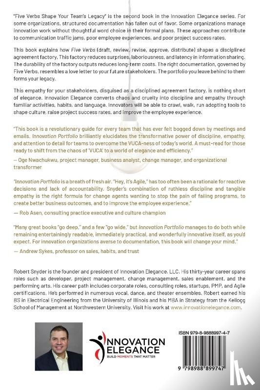 Snyder, Robert F. - Innovation Portfolio