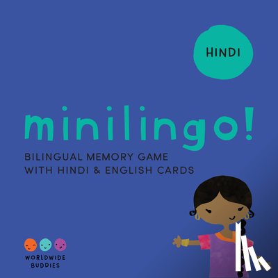 Buddies, Worldwide - Minilingo Hindi / English Bilingual Flashcards: Bilingual Memory Game with Hindi & English Cards