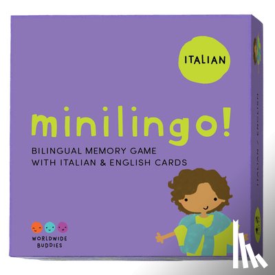 Buddies, Worldwide - Minilingo Italian / English Bilingual Flashcards: Bilingual Memory Game
