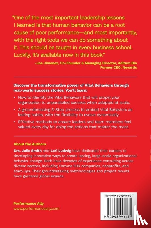 Smith, Julie M., Ludwig, Lori - Vital Behavior Blueprint