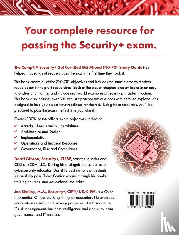 Shelley, Joe, Gibson, Darril - CompTIA Security+ Get Certified Get Ahead