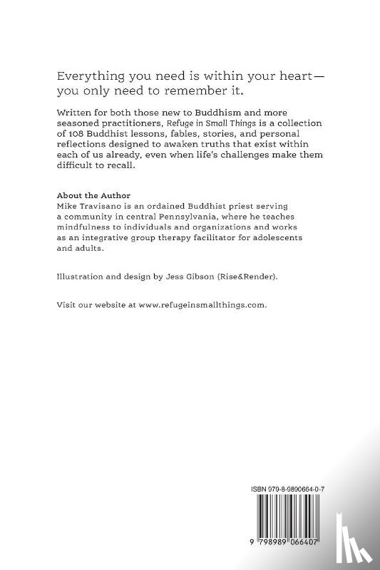 Travisano, Mike - Refuge In Small Things