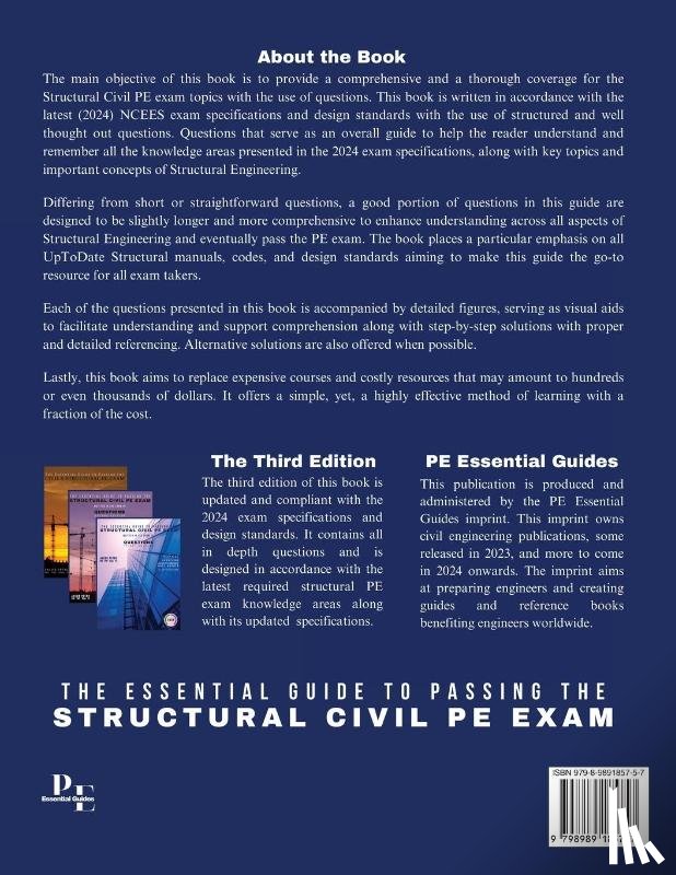 Petro, Jacob - The Essential Guide to Passing the Structural Civil PE Exam Written in the form of Questions