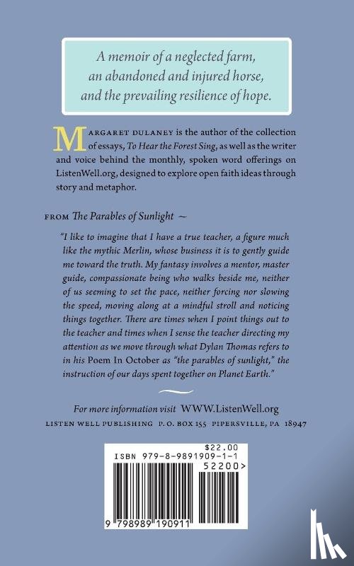 Dulaney, Margaret - The Parables of Sunlight