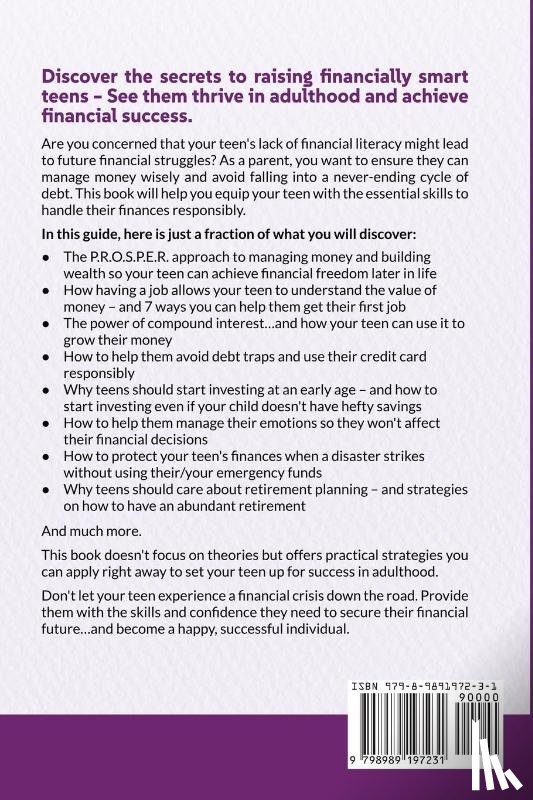 Keane, Raman - Financial Literacy for Teens Parents' Guide