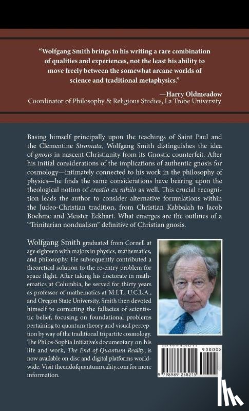 Smith, Wolfgang - Christian Gnosis