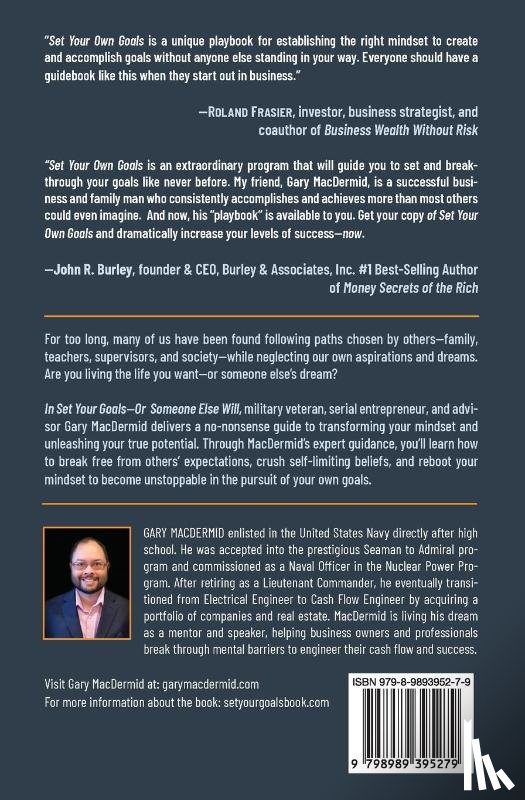 Macdermid, Gary - Set Your Own Goals-Or Someone Else Will