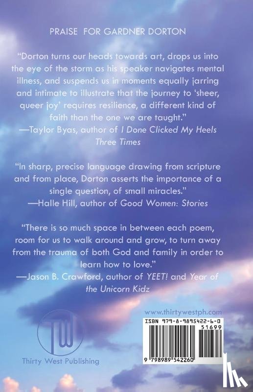 Dorton, Gardner - If I Were God I Would Also Start with Light