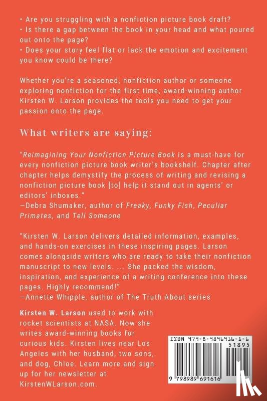 Larson, Kirsten W. - Reimagining Your Nonfiction Picture Book