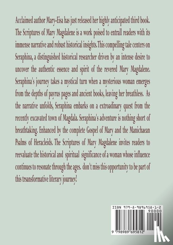 Yee, Mary-Eisa - The Scriptures of Mary Magdalene