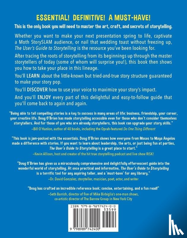 O'Brien, Doug - The User's Guide to Storytelling
