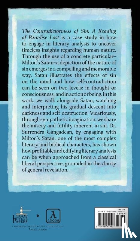 Gangadean, Surrendra - The Contradictoriness of Sin