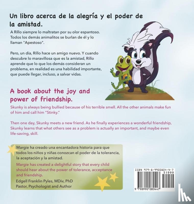 Chavez, Margie - El Pequeño Zorrillo Apestoso The Stinky Little Skunk