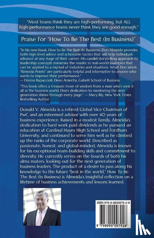 Almeida, Donald V - How To Be The Best (In Business)