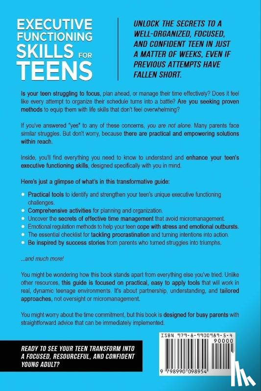 Preston, Amber - Executive Functioning Skills for Teens