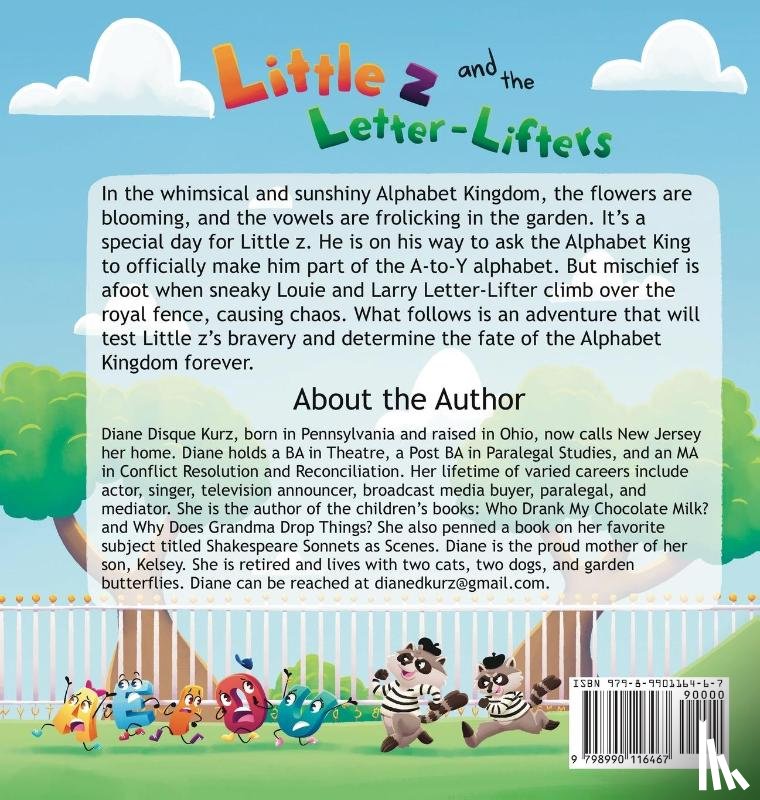 Kurz, Diane Disque - Little z and the Letter-Lifters