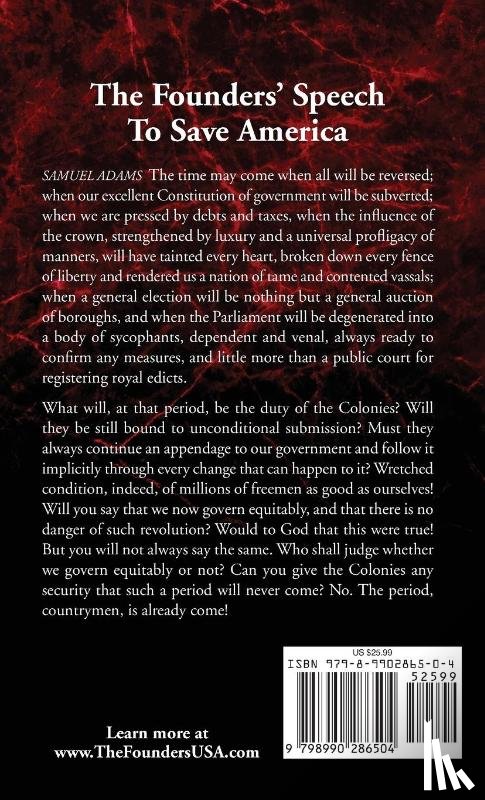Rabb, Steven - The Founders' Speech To Save America