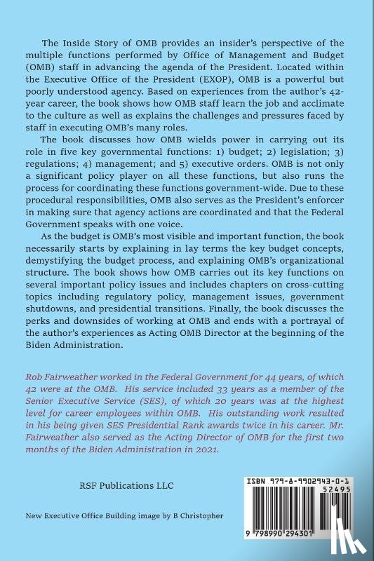 Fairweather, Rob - The Inside Story of OMB