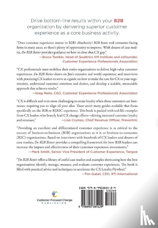 Tincher, Jim - Tincher, J: Do B2B Better