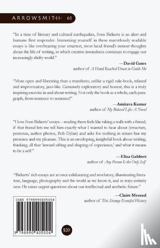 Birkerts, Sven - The Miró Worm and the Mysteries of Writing