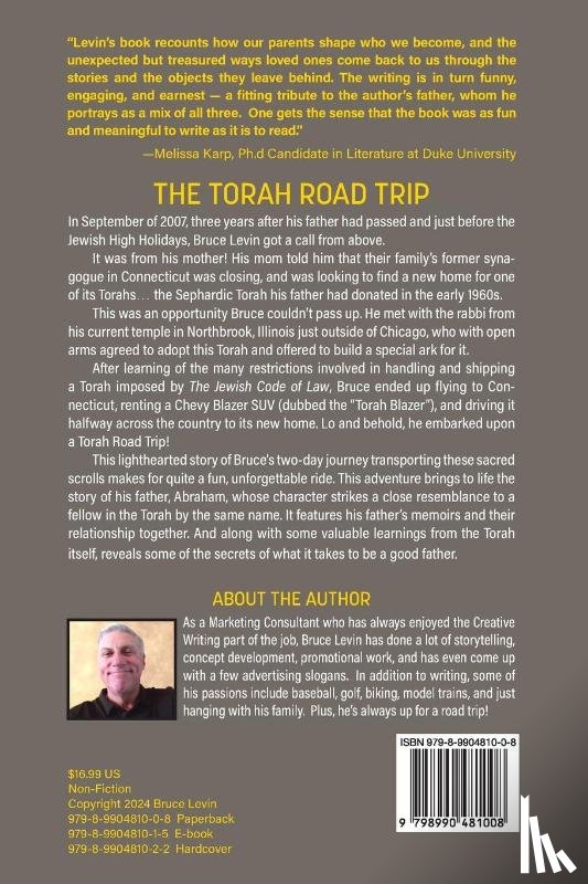 Levin, Bruce R - The Torah Road Trip